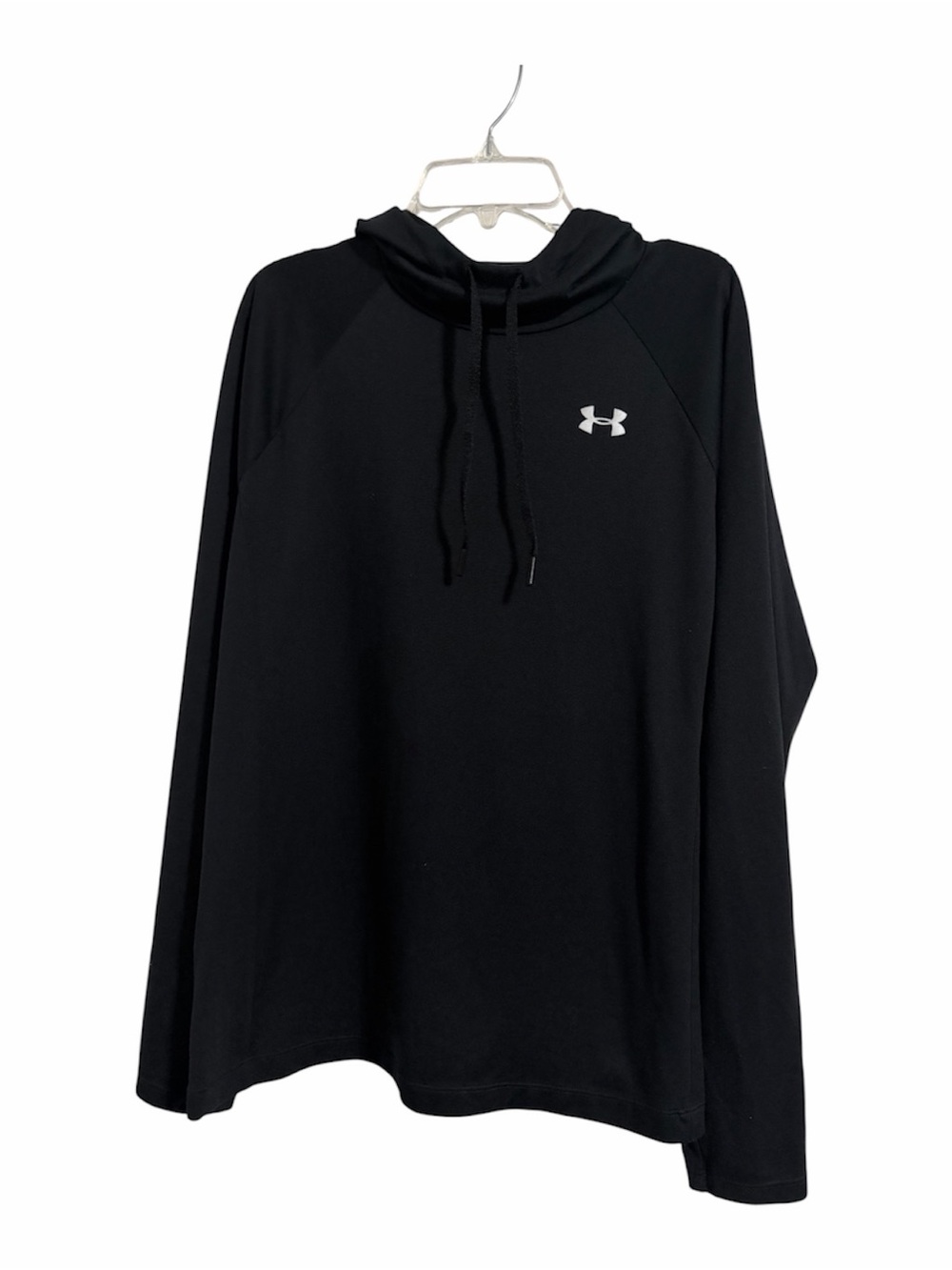 Under Armour Black Women's Pullover Hoodie with Logo - L